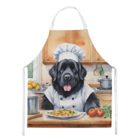 Newfoundland The Chef Apron Cooking Kitchen Server Baking Crafts Gardening for Adult Women Men, Unisex, Large, Multicolor