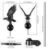 Flagpole Eagle Top, Black | 22FPR002-EAGLE-06 Upgraded Version