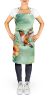Rufous Hummingbird Apron Cooking Kitchen Server Baking Crafts Gardening for Adult Women Men, Unisex, Large, Multicolor