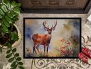 Deer Doormat Front Door Mat Indoor Outdoor Rugs for Entryway, Non Slip Washable Low Pile, 24H X 36W