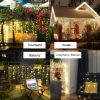 96 LED Curtain Icicle Lights for Party Christmas Decor - 8 Mode, Remote Control