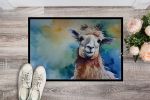 Llama Doormat Front Door Mat Indoor Outdoor Rugs for Entryway, Non Slip Washable Low Pile, 24H X 36W